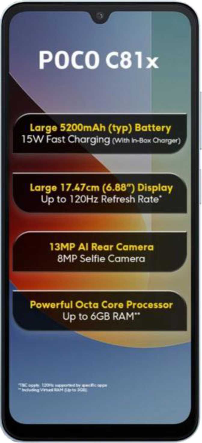 Xiaomi Poco C81x